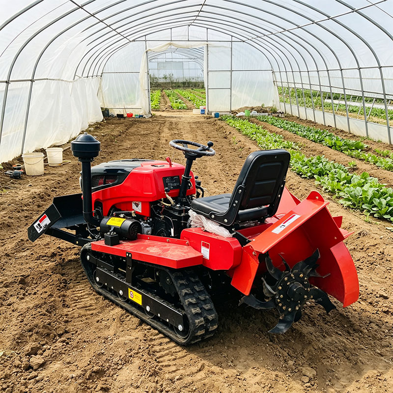 Tractor Implement - Maßgeschneiderte 25-PS-Raupenfräse für die Tiefenbearbeitung von