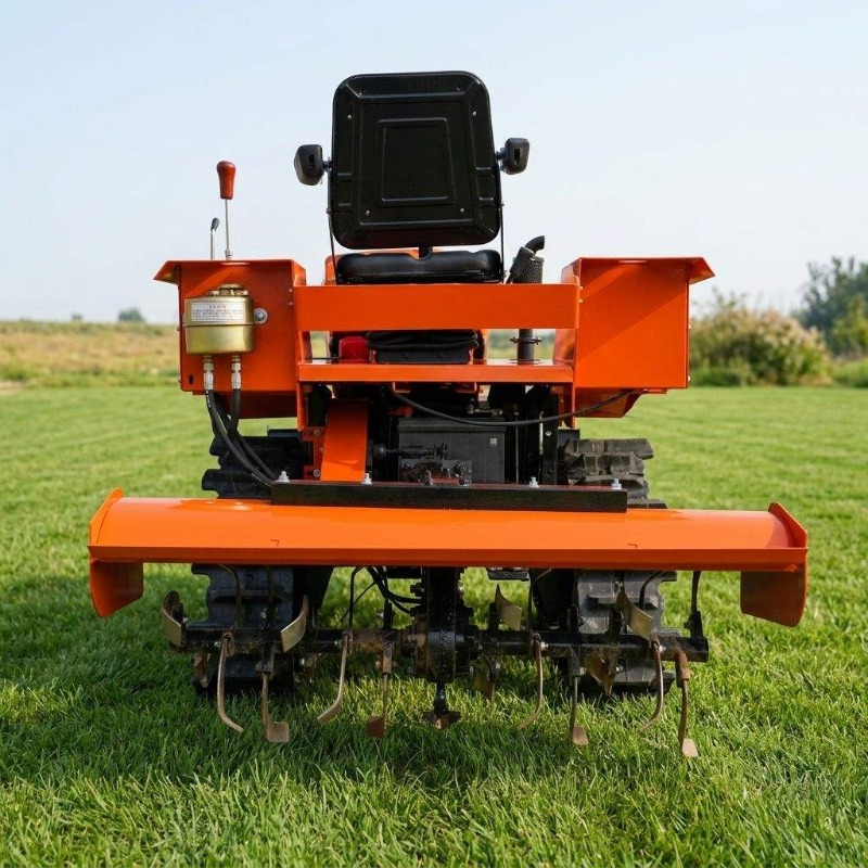 Raupenschlepper 4WD Bodenfräse – Farming Agriculture Equipment Bewertung und Preis